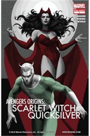 Truyện Tranh Avengers Origin Scarlet Witch & Quicksilver